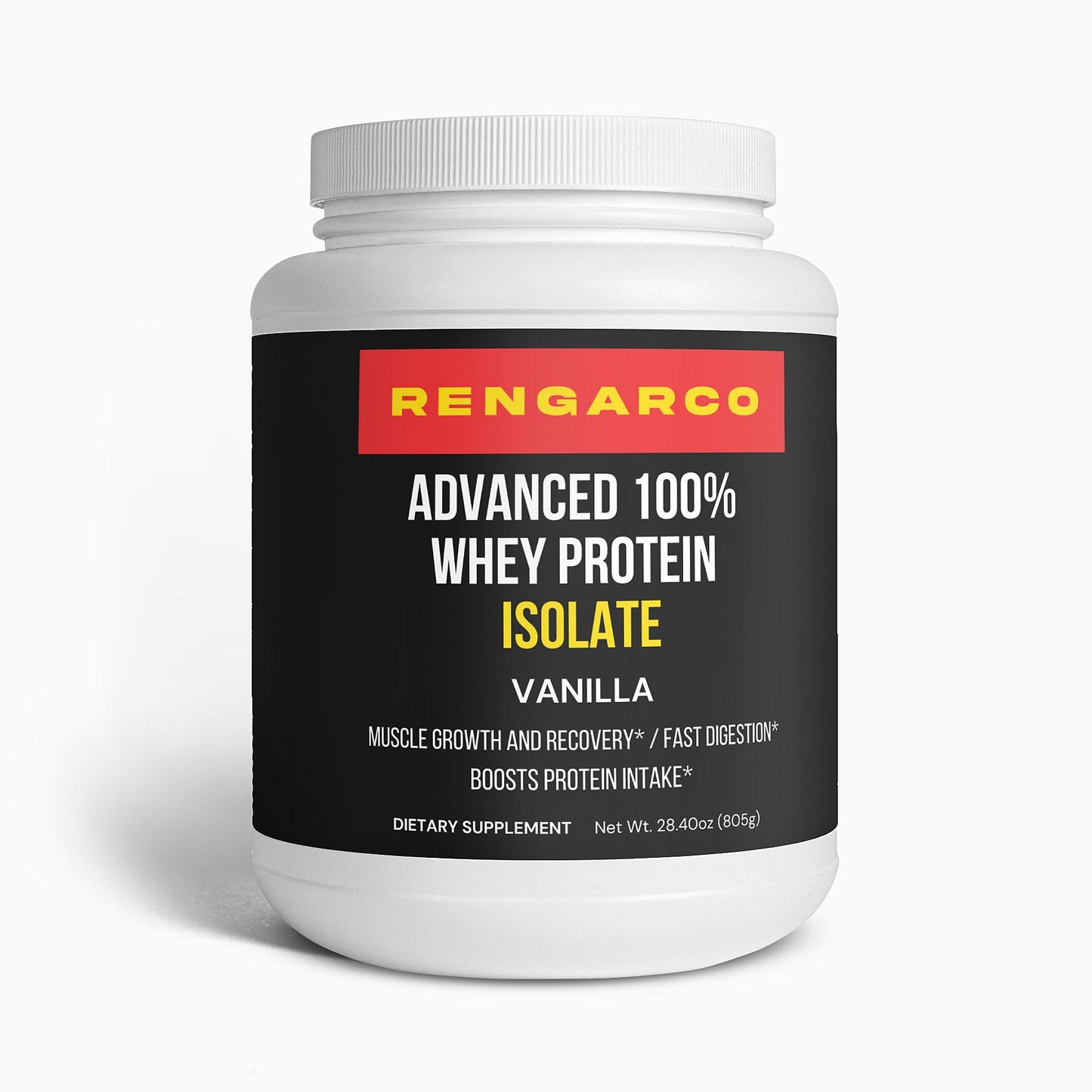 RENGARCO ADVANCED 100% WHEY PROTEIN ISOLATE VANILLA