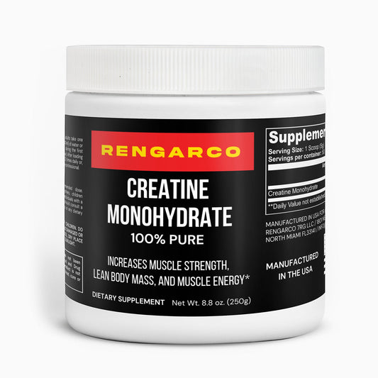 RENGARCO CREATINE MONOHYDRATE 100% PURE