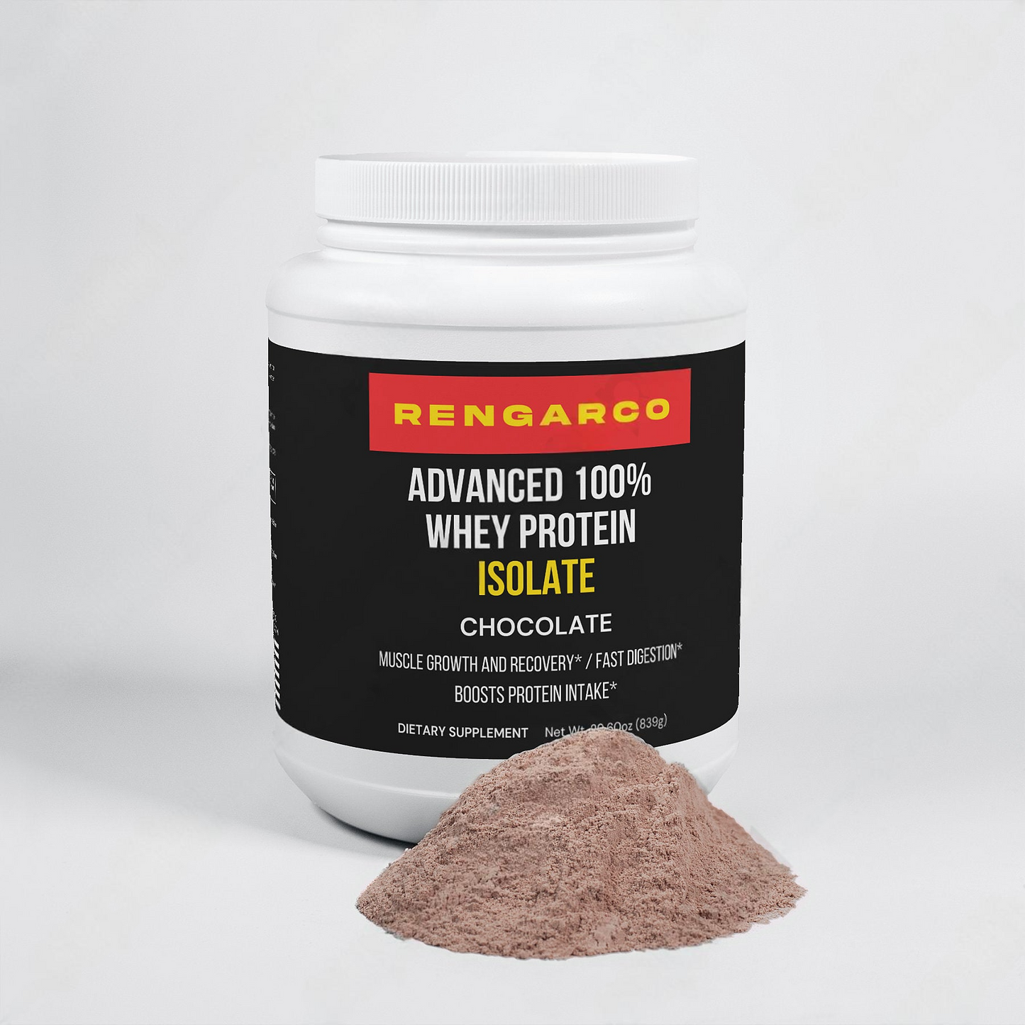 RENGARCO ADVANCED 100% WHEY PROTEIN ISOLATE CHOCOLATE