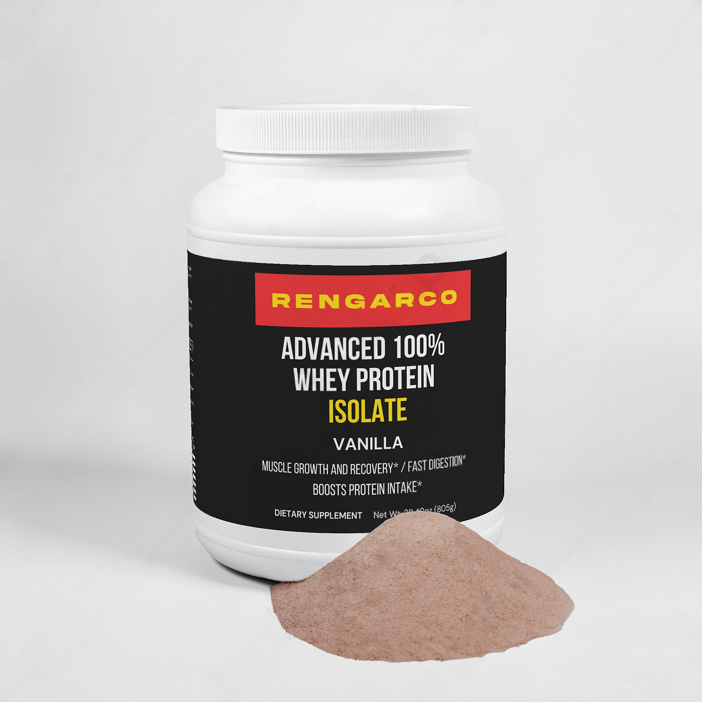 RENGARCO ADVANCED 100% WHEY PROTEIN ISOLATE VANILLA