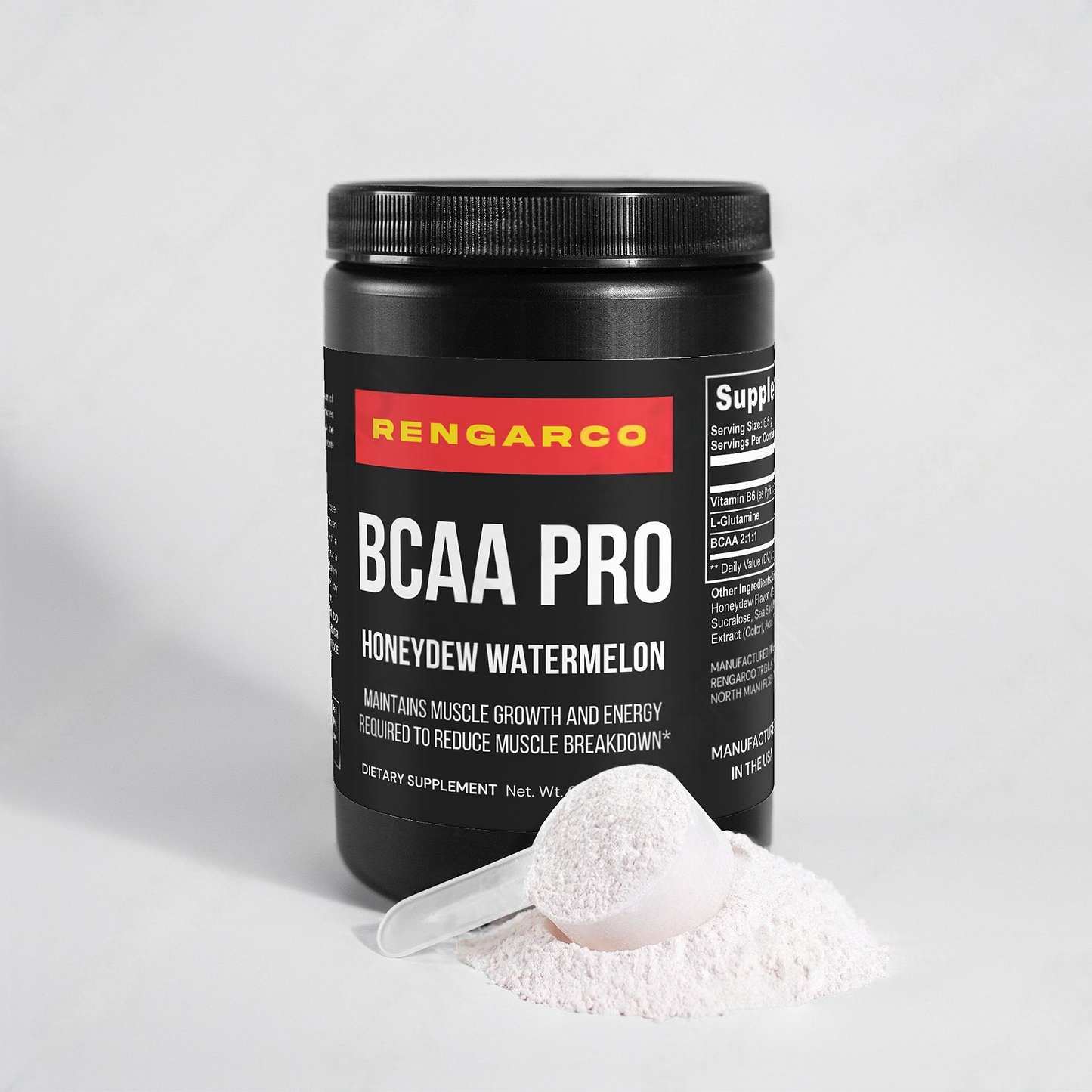 RENGARCO BCAA PRO HONEYDEW WATERMELON