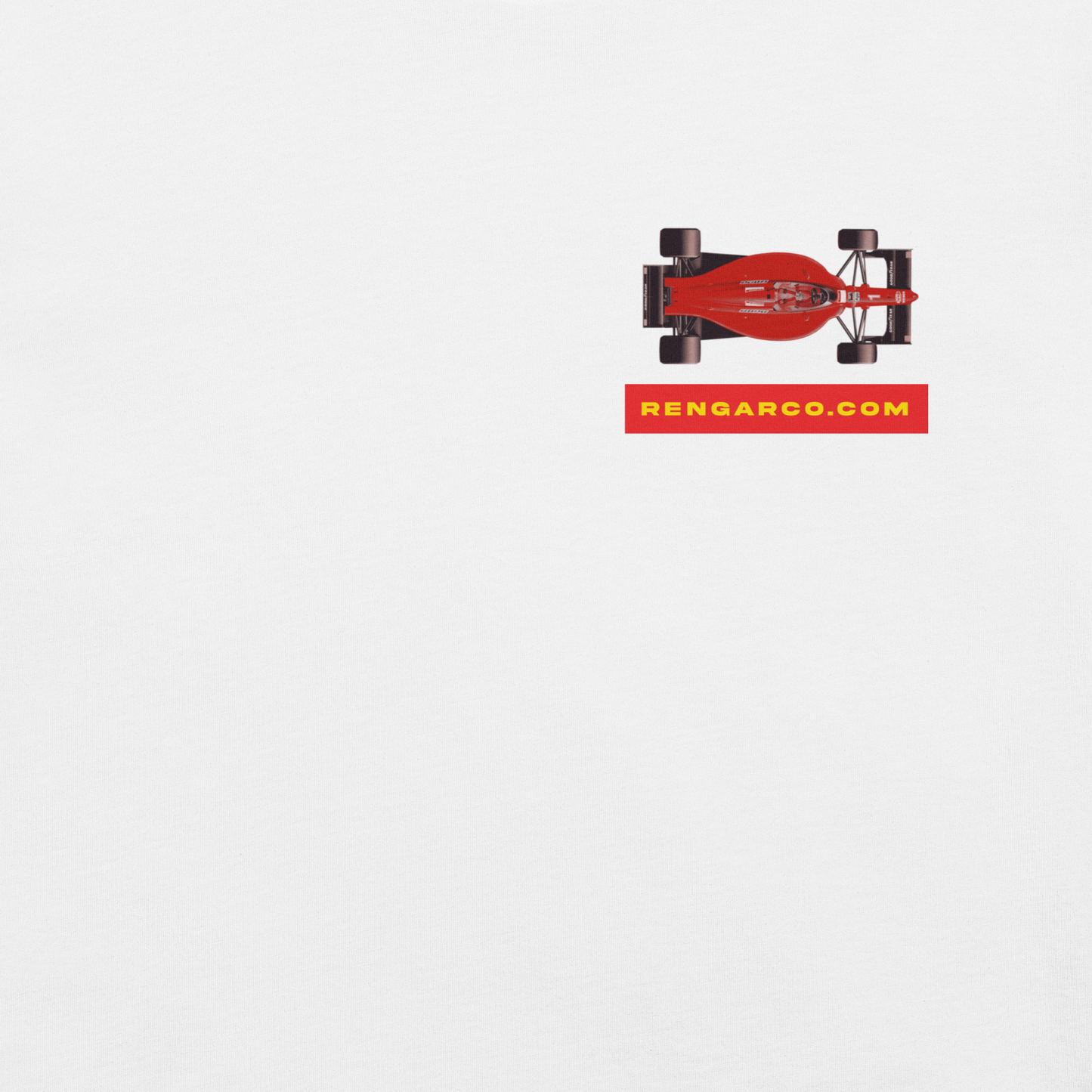 Rengarco T-shirt F1 Vertical Red